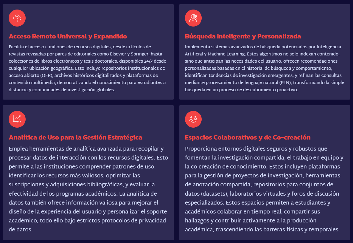 beneficios de las bibliotecas digitales