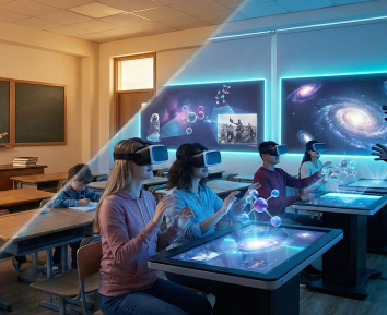  Educación híbrida: del aula tradicional a la realidad virtual